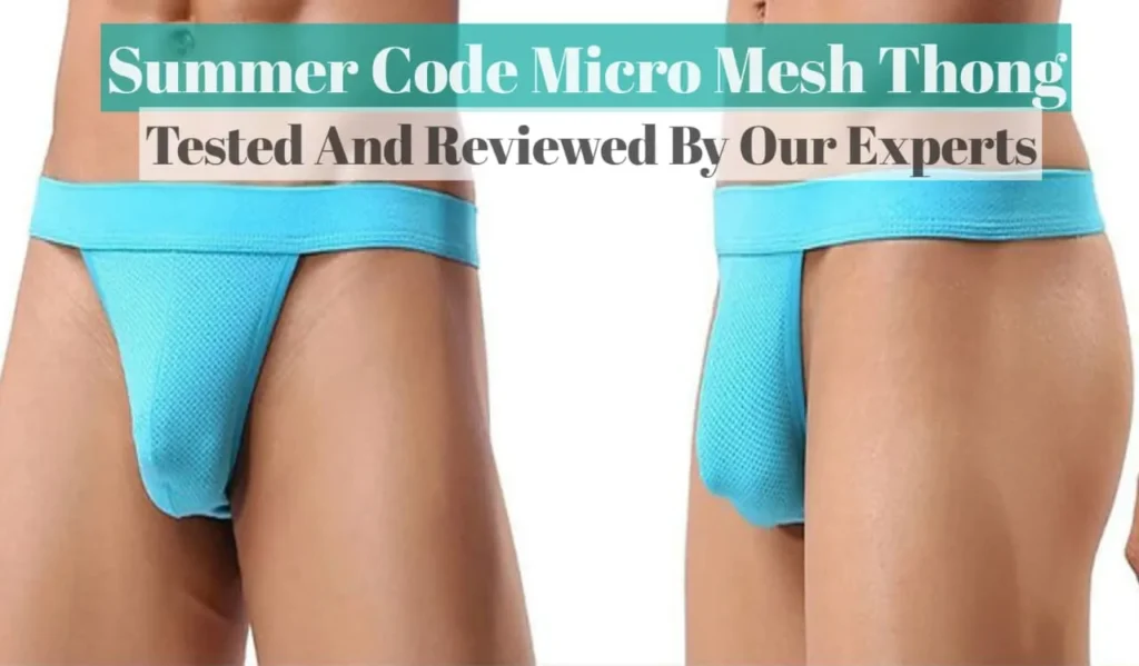 Summer Code Micro Mesh Thong
